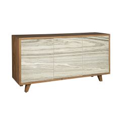 Mid Century Wood Console