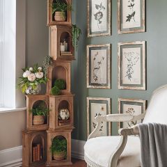 Mini Wooden Wall Cabinet