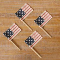 Miniature Cotton Flag Set of 12