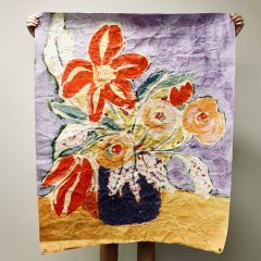 Mixed Floral Paper Wall Art