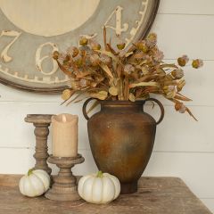Mixed Foliage And Thistle Bush
