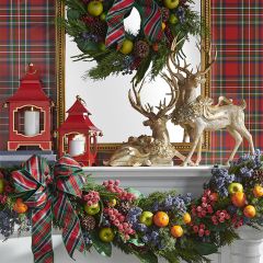 Mixed Fruit And Foliage Garland