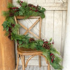 Mixed Pine Holiday Garland