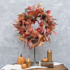 Mixed Woodland Wreath
