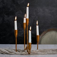 Modern 5 Arm Candelabra Candle Holder