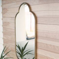 Modern Accents Gold Metal Framed Wall Mirror