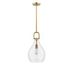 Modern Accents Rounded Glass Shade Pendant