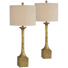 Modern Block Base Table Lamp