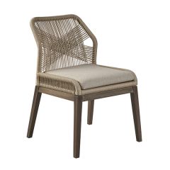 Modern Boho Armless Side Chair