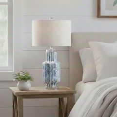 Modern Chevron Stripes Table Lamp
