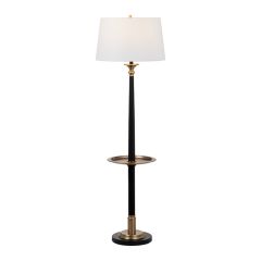 Modern Chic Floor Lamp with Tray