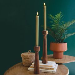 Modern Classics Taper Candle Holders Set of 2