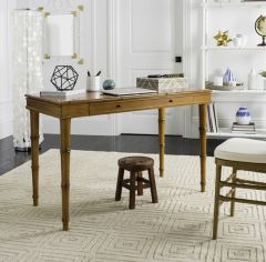 Modern Coastal One Drawer Writing Desk