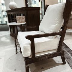 Modern Comforts Cushioned Accent Chair