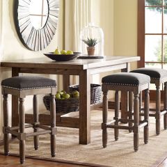 Modern Cottage Counter Stool Set of 2