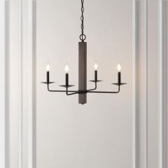 Modern Elegance 4 Light Chandelier