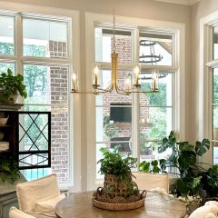 Modern Elegance 6 Light Chandelier