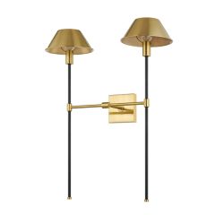 Modern Elegance Double Light Wall Sconce