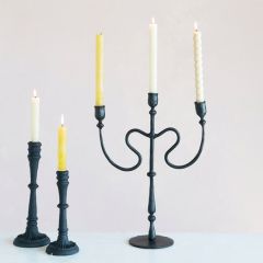 Modern Elegance Hand Forged Candelabra