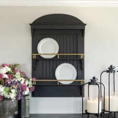 Modern Elegance Plate Display Shelf