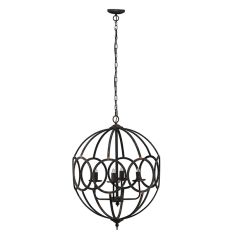 Modern Farmhouse 4 Light Orb Chandelier