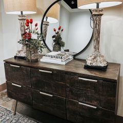 Modern Farmhouse 6 Drawer Dresser