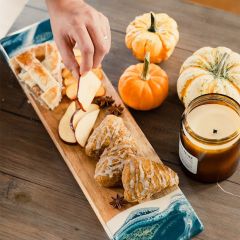 Modern Farmhouse Acacia Wood Baguette Board