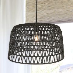 Modern Farmhouse Basket Pendant Light