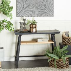 Modern Farmhouse Bench Accent Table 