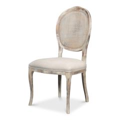 Modern Farmhouse Cane Back Dining Chair