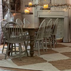 Modern Farmhouse Diamond Jute Area Rug