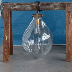 Modern Farmhouse Glass Pendant Light