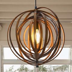 Modern Farmhouse Globe Pendant Light