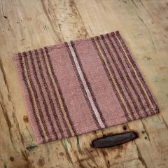 Modern Farmhouse Hollyhock Stripe Dish Towel