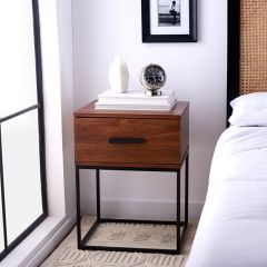 Modern Farmhouse One Drawer Side Table