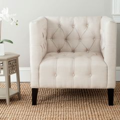 Modern Farmhouse Tufted Club Chair