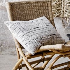 Modern Geometrics Cotton Lumbar Pillow