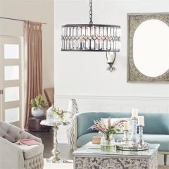 Modern Glamour 6 Light Chandelier