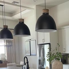 Modern Industrial Dome Pendant Light