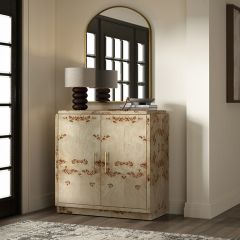 Modern Mappa Burl Cabinet | SHIPS FREE
