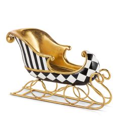 Modern Merry Manor Decorative Sleigh