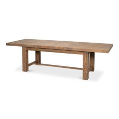 Modern Oak Expandable Dining Table