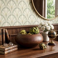 Modern Round Decorative Wood Bowl