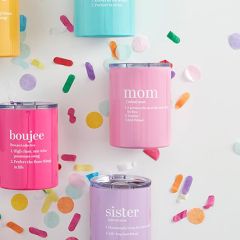 Mom Definition Lidded Tumbler