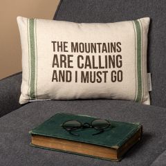 Mountains Are Calling Accent Pillow