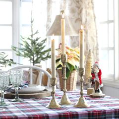 Moving Flame Taper Candle