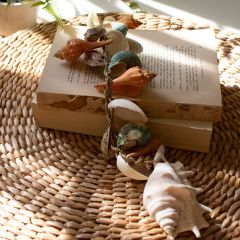 Multi Color Seashell Door Hanger