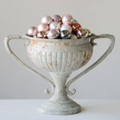 Multicolor Glass Ball Ornaments Boxed Set of 54