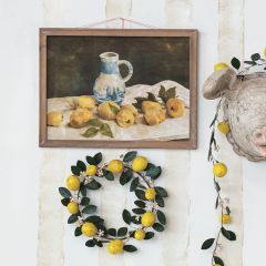 Multicolor Lemons and Pitcher Wall Art