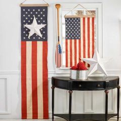 Narrow Patriotic Flag Banner